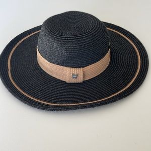 Magid Sun Beach Outdoor Paper Straw Hat Brown Tan Coastal Grandma Resort Cruise